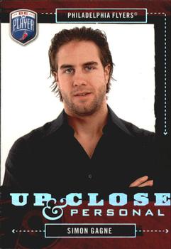2006-07 Be A Player - Up Close and Personal #UC54 Simon Gagne Front