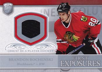 2006-07 Be A Player Portraits - First Exposures #FE-BB Brandon Bochenski Front
