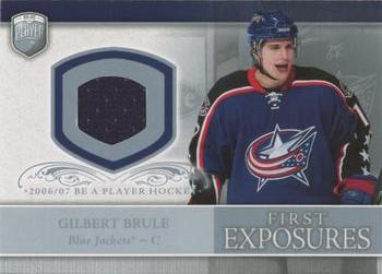 2006-07 Be A Player Portraits - First Exposures #FE-GB Gilbert Brule Front