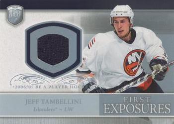 2006-07 Be A Player Portraits - First Exposures #FE-JT Jeff Tambellini Front