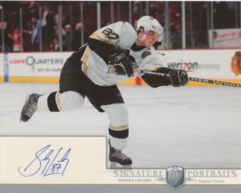 2006-07 Be A Player Portraits - Signature Portraits #SP-SC Sidney Crosby Front