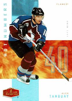 2006-07 Flair Showcase - Hot Numbers Parallel #HN9 Alex Tanguay Front