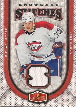 2006-07 Flair Showcase - Showcase Stitches #SS-RY Michael Ryder Front