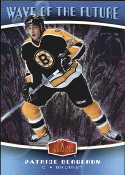 2006-07 Flair Showcase - Wave of the Future #WF4 Patrice Bergeron Front