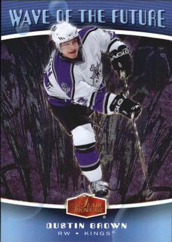 2006-07 Flair Showcase - Wave of the Future #WF17 Dustin Brown Front