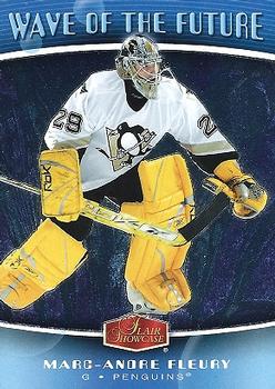 2006-07 Flair Showcase - Wave of the Future #WF36 Marc-Andre Fleury Front