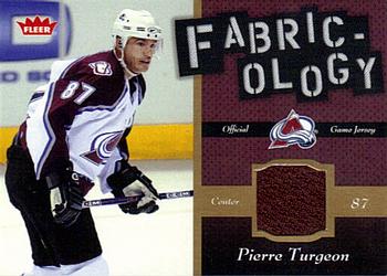 2006-07 Fleer - Fabricology #F-PT Pierre Turgeon Front