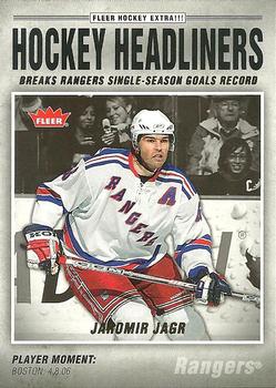 2006-07 Fleer - Hockey Headliners #HL21 Jaromir Jagr Front