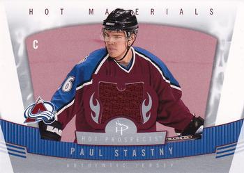 2006-07 Fleer Hot Prospects - Hot Materials #HM-PS Paul Stastny Front