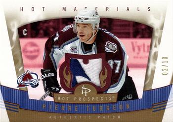 2006-07 Fleer Hot Prospects - Hot Materials White Hot #HM-PT Pierre Turgeon Front