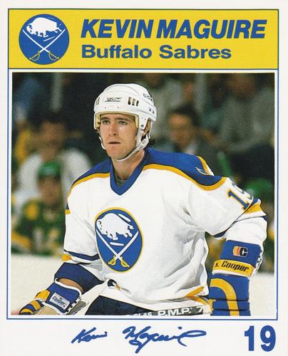 1987-88 Blue Shield Buffalo Sabres #NNO Kevin Maguire Front