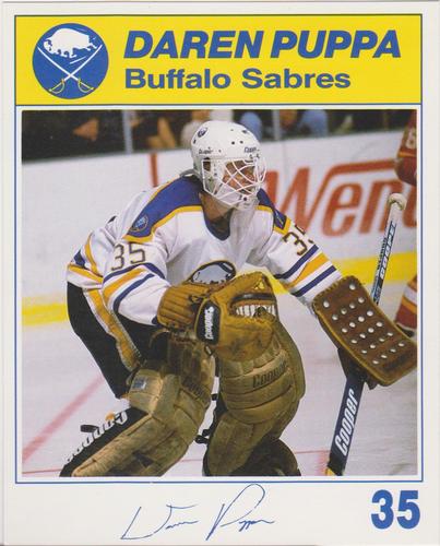 1987-88 Blue Shield Buffalo Sabres #NNO Daren Puppa Front