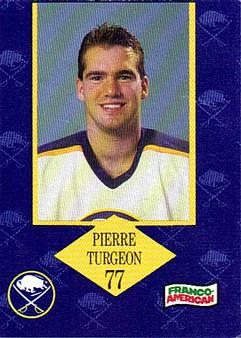 1989-90 Campbell's Buffalo Sabres #26 Pierre Turgeon Front