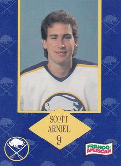 1989-90 Campbell's Buffalo Sabres #3 Scott Arniel Front
