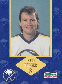 1989-90 Campbell's Buffalo Sabres #4 Doug Bodger Front