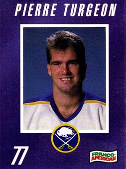 1990-91 Campbell's Buffalo Sabres #NNO Pierre Turgeon Front