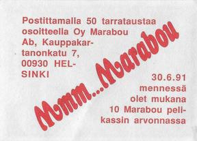 1991 Semic Jaakiekon MM (Finnish) Stickers #52 Patrick Roy Back