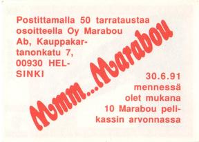 1991 Semic Jaakiekon MM (Finnish) Stickers #65 Steve Yzerman Back