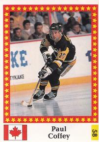 1991 Semic Hockey VM (Swedish) Stickers #58 Paul Coffey Front