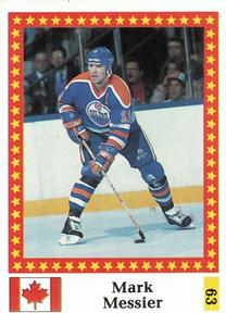 1991 Semic Hockey VM (Swedish) Stickers #63 Mark Messier Front