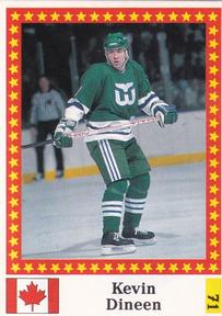 1991 Semic Hockey VM (Swedish) Stickers #71 Kevin Dineen Front