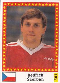 1991 Semic Hockey VM (Swedish) Stickers #105 Bedrich Scerban Front