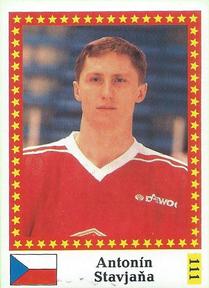 1991 Semic Hockey VM (Swedish) Stickers #111 Antonin Stavjana Front