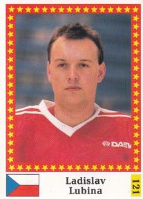 1991 Semic Hockey VM (Swedish) Stickers #121 Ladislav Lubina Front