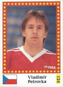 1991 Semic Hockey VM (Swedish) Stickers #124 Vladimir Petrovka Front