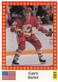1991 Semic Hockey VM (Swedish) Stickers #132 Gary Suter Front