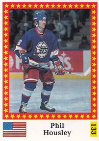 1991 Semic Hockey VM (Swedish) Stickers #133 Phil Housley Front
