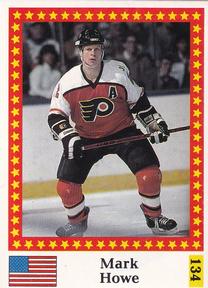 1991 Semic Hockey VM (Swedish) Stickers #134 Mark Howe Front