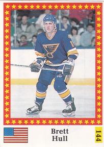 1991 Semic Hockey VM (Swedish) Stickers #144 Brett Hull Front