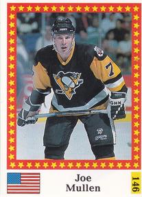 1991 Semic Hockey VM (Swedish) Stickers #146 Joe Mullen Front