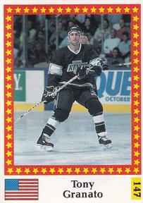 1991 Semic Hockey VM (Swedish) Stickers #147 Tony Granato Front