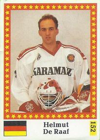 1991 Semic Hockey VM (Swedish) Stickers #152 Helmut De Raaf Front