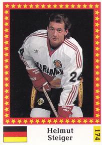 1991 Semic Hockey VM (Swedish) Stickers #174 Helmut Steiger Front