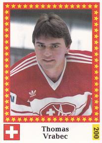 1991 Semic Hockey VM (Swedish) Stickers #200 Thomas Vrabec Front