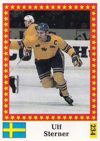 1991 Semic Hockey VM (Swedish) Stickers #234 Ulf Sterner Front