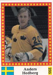 1991 Semic Hockey VM (Swedish) Stickers #235 Anders Hedberg Front