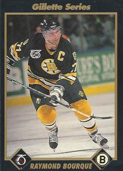 1991-92 Gillette Series #26 Ray Bourque Front