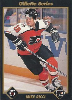 1991-92 Gillette Series #32 Mike Ricci Front