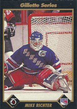 1991-92 Gillette Series #39 Mike Richter Front