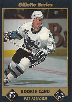 1991-92 Gillette Series #3 Pat Falloon Front