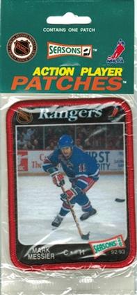 1992-93 Seasons Patches #26 Mark Messier Front