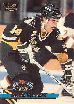 1993-94 Stadium Club - Members Only #124 Dave Tippett Front