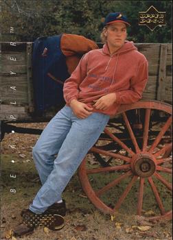 1994 Upper Deck NHLPA/Be A Player #24 Derian Hatcher Front
