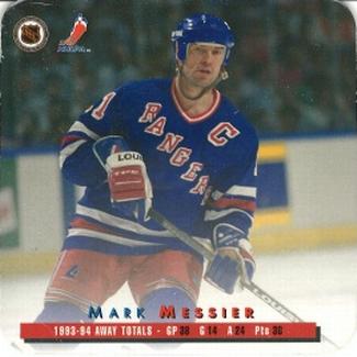 1994-95 Action Packed CoaStars #62 Mark Messier Back