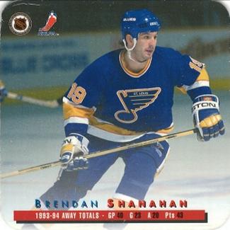 1994-95 Action Packed CoaStars #91 Brendan Shanahan Back