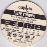 1994-95 POG Canada Games NHL #242 Peter Bondra Back